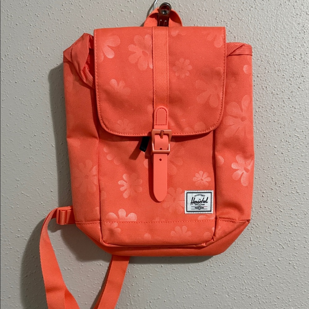 Herschel Supply Company Coral Floral Backpack